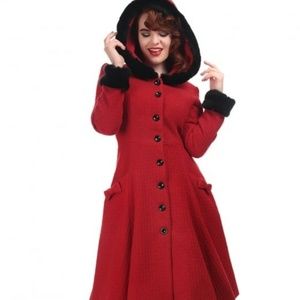Collectif "Hazel" winter coat, size UK14, NWT